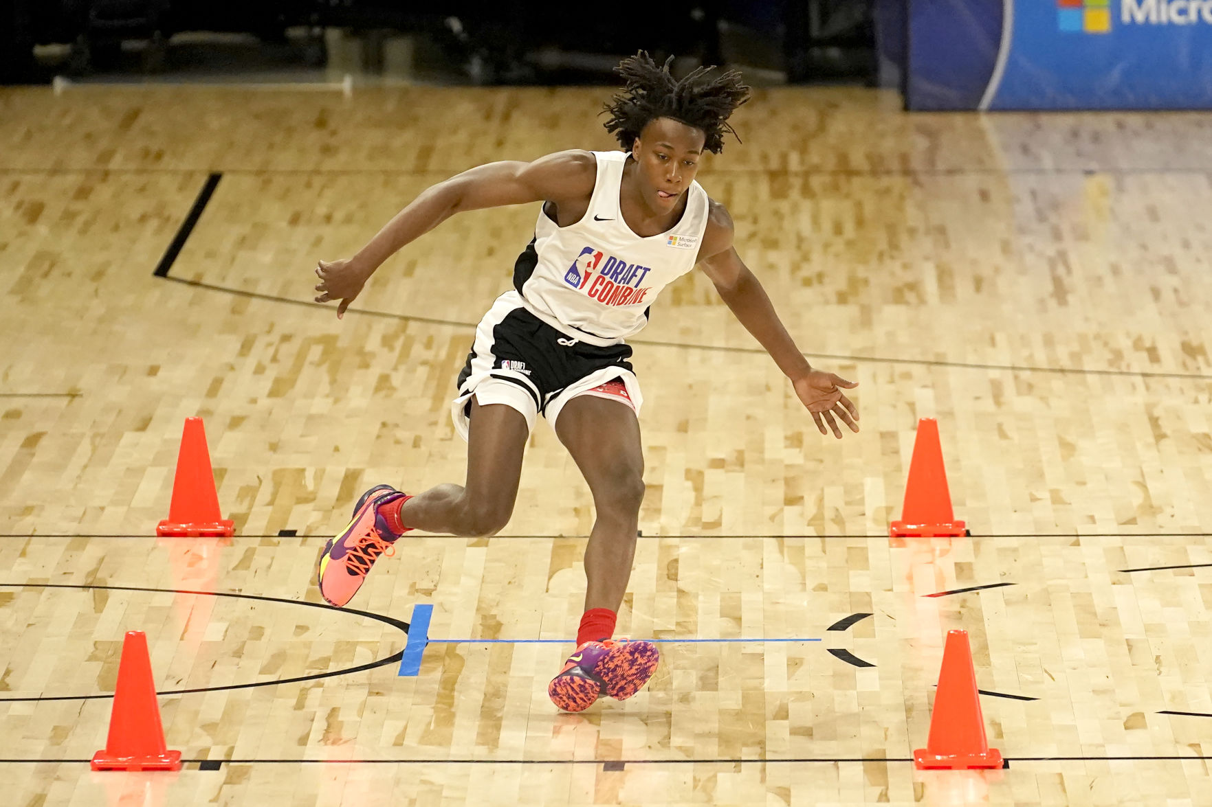NBA Draft Combine Basketball (Ayo Dosunmu)